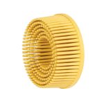 Scotch-Brite™ Roloc™ Bristle Disc 07525 Yellow, 2", Medium, 10 discs/bx