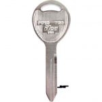ILCO Chrysler Nickel Plated Automotive Key Y159