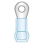 Ring Terminal Blue Nylon (16-14)
