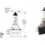 HALOGEN LAMP H11B
