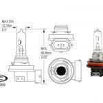 HALOGEN LAMP H9 65W