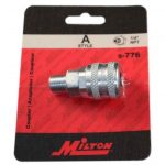 1/4" MNPT A Style Coupler