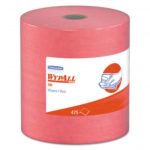 Wypall X80 Jumbo Shop Wipers Roll, Red, 475 Wiper