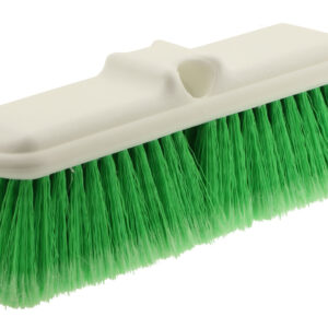 10" GREEN WASH BRUSH-WHITE TRIM